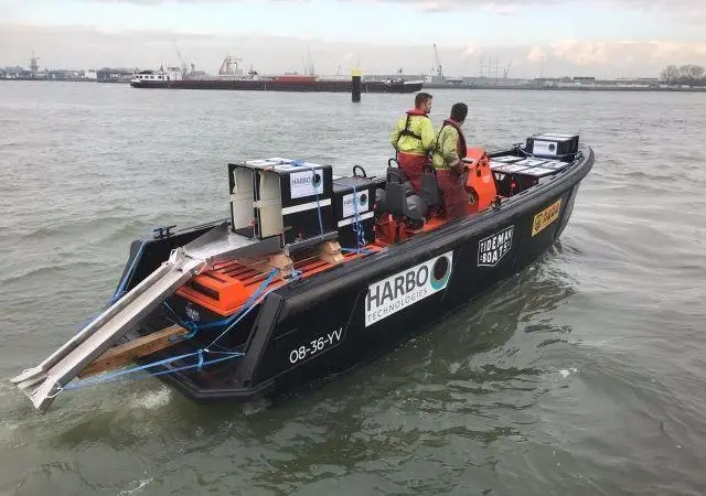 The Tideman OSRC will deploy 400m of oil boom, and has an integrated skimmer