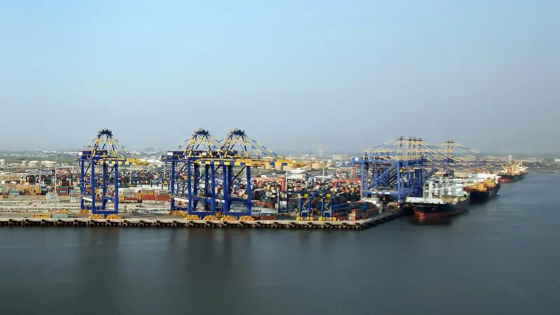 Powerful partnership: Together, Port Qasim and Karachi Port, handle more than 90% of all external trade of Pakistan