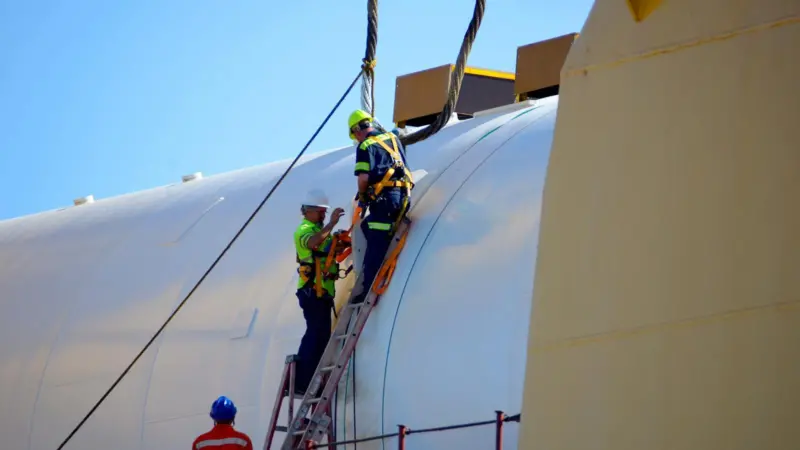 Gas goals: JAXPORT has fitted LNG tanks to its Talleyrand Marine Terminal. Credit: JAXPORT