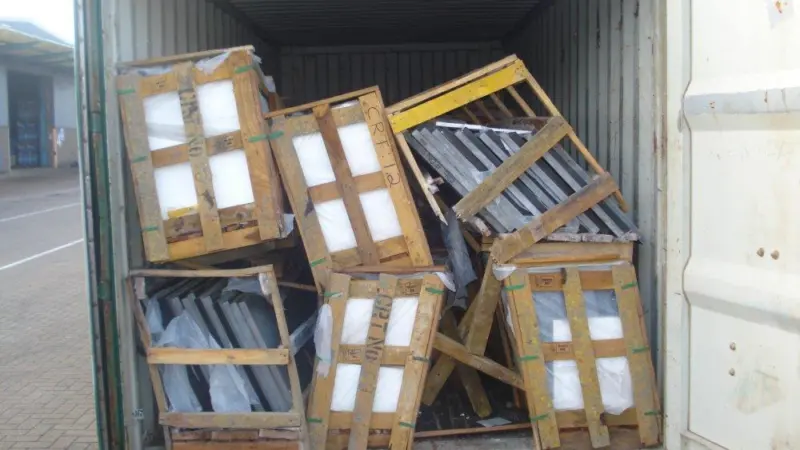 Poor container packing can lead to handling problems