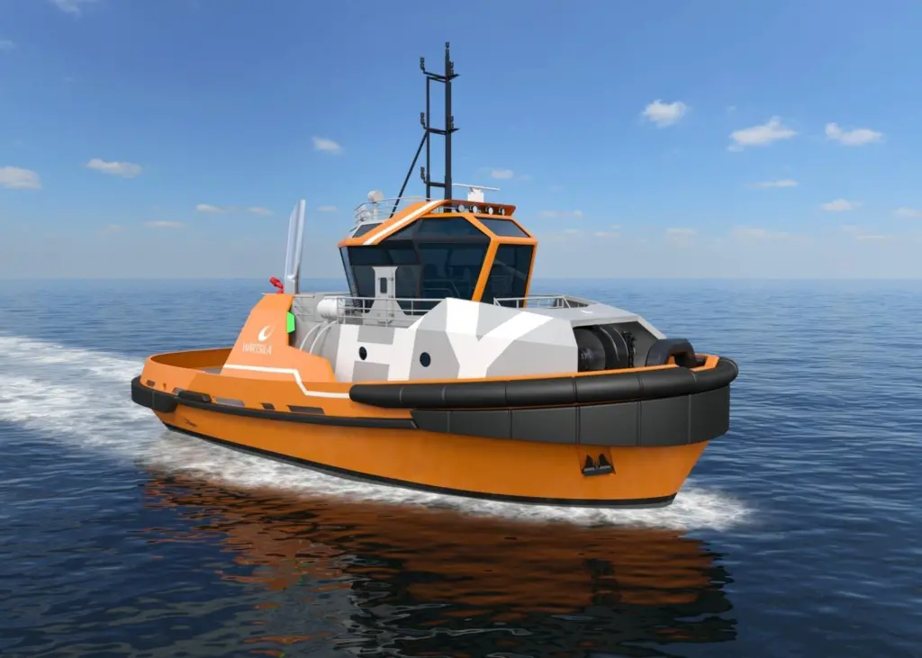 Technology group Wärtsilä will develop a sustainable harbour tug design for the new port being constructed in São Mateus in Espírito Santo in Brazil