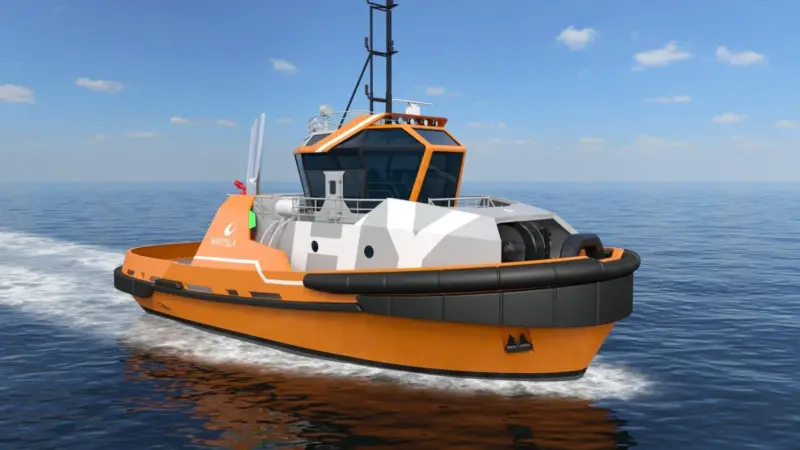 Technology group Wärtsilä will develop a sustainable harbour tug design for the new port being constructed in São Mateus in Espírito Santo in Brazil