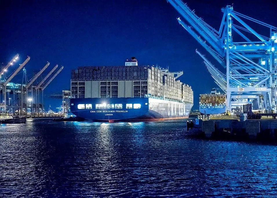 The US’ busiest port, the Port of Los Angeles (pictured), experiences more than 20m cyber intrusion attempts each month Photo: Eric Garcetti/flickr/CC BY-NC-ND 2.0