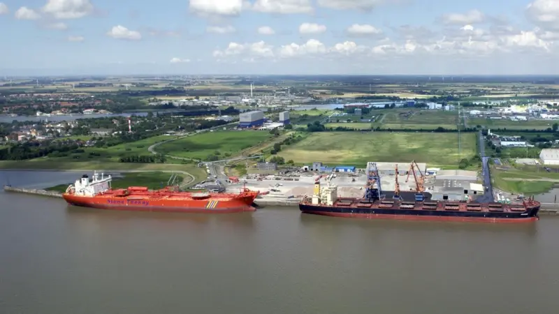 The joint venture seeks to create an LNG import terminal in northern Germany Photo: Brunsbüttel Ports GmbH