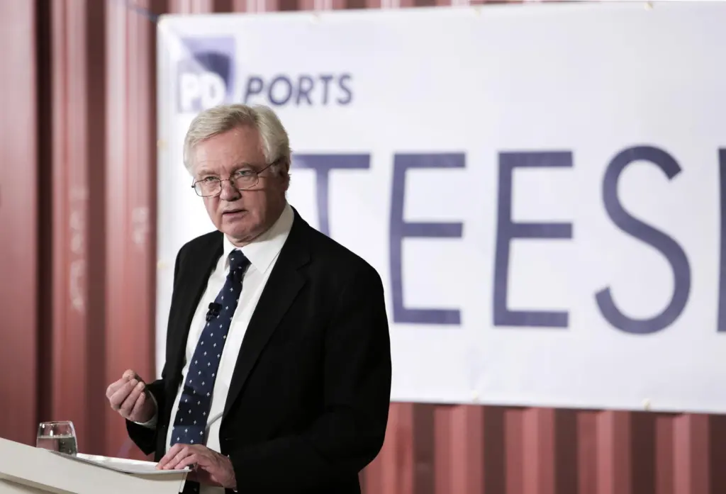 Mr Davis said during his visit that the process of the UK leaving the EU will afford ports like Teesport “new opportunities”