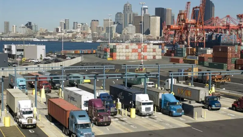 Progress towards the Clean Trucks Program has been slower than anticipated Photo: NWSA