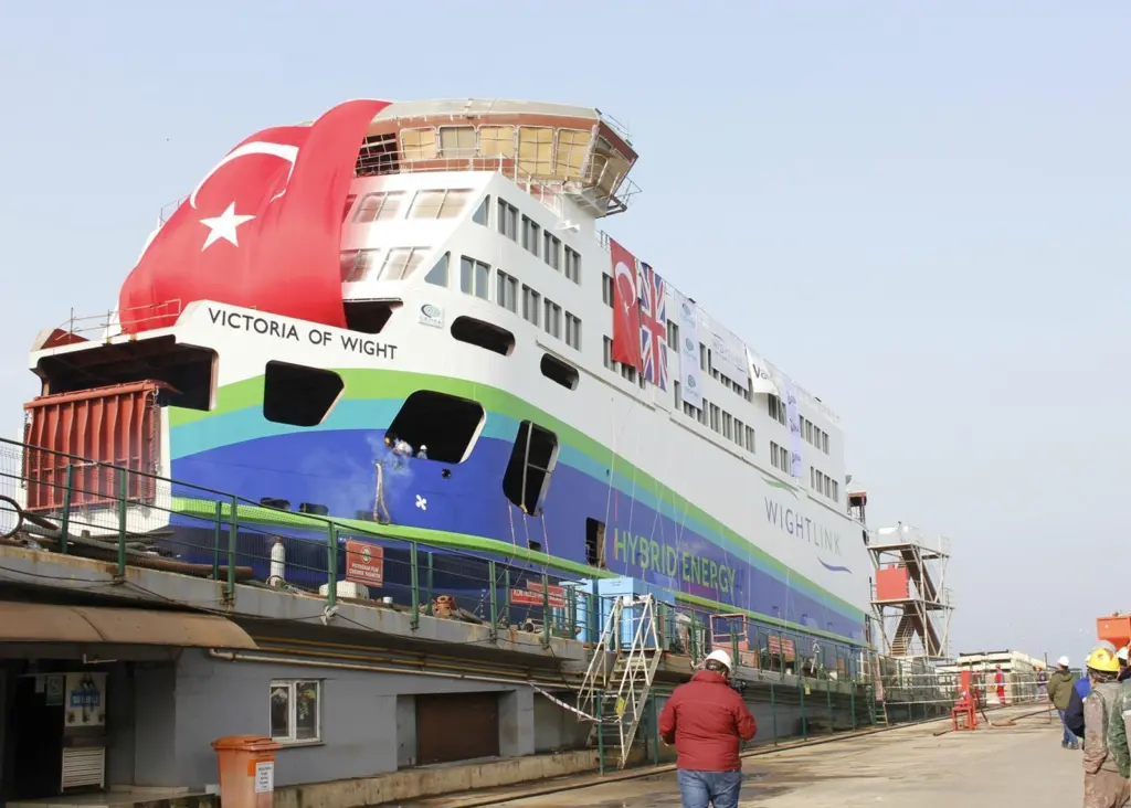 Wightlink will now embark on a programme to train 11 crews to make the most of the opportunities offered by the vessel's innovative hybrid battery technology