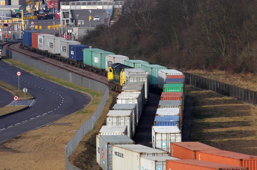 Felixstowe is benefiting from ongoing investment in rail