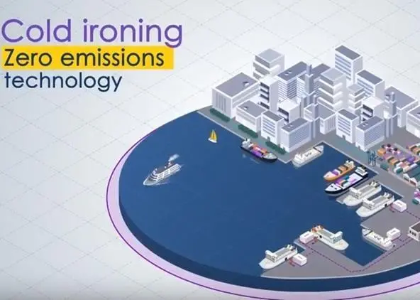 Cold ironing zero emissions technology