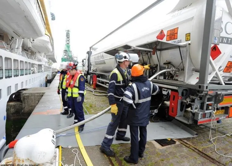 Le Havre and the other HAROPA ports were the first in France to provide their own specific regulations for LNG refuelling
