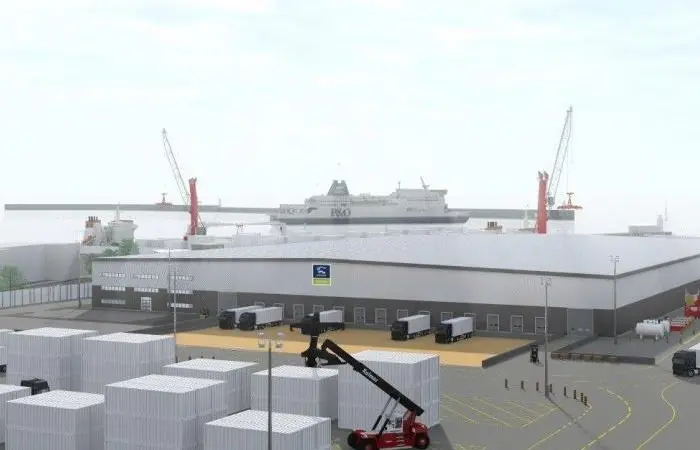 Port of Dover refrigerated cargo terminal