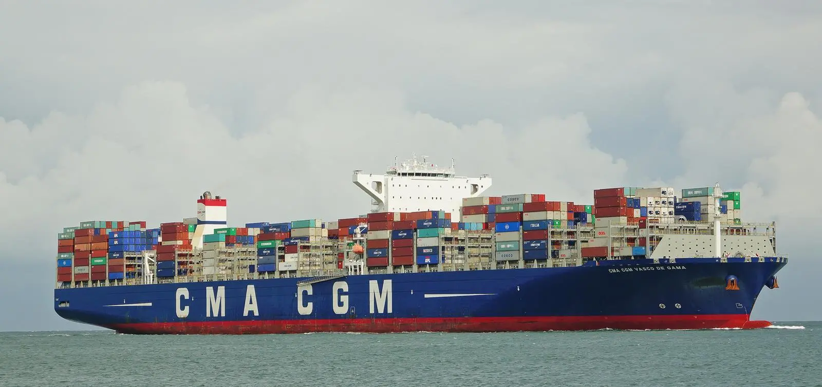 CMA CGM’s ultra-large containership Vasco de Gama