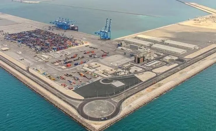 Khalifa's new container freight station will be used to load metal into containers for transfer onto ships for export