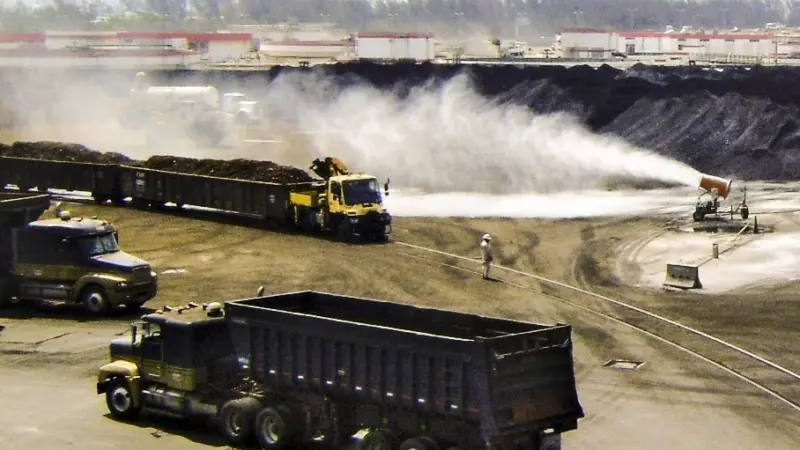 Dust emissions