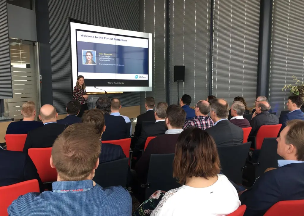 The conference was held to keep all stakeholders up to date about the potential of LNG at the Port of Rotterdam
