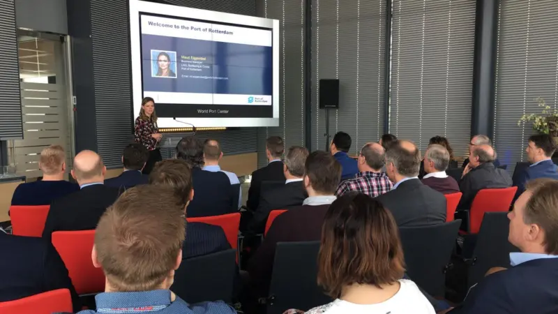 The conference was held to keep all stakeholders up to date about the potential of LNG at the Port of Rotterdam