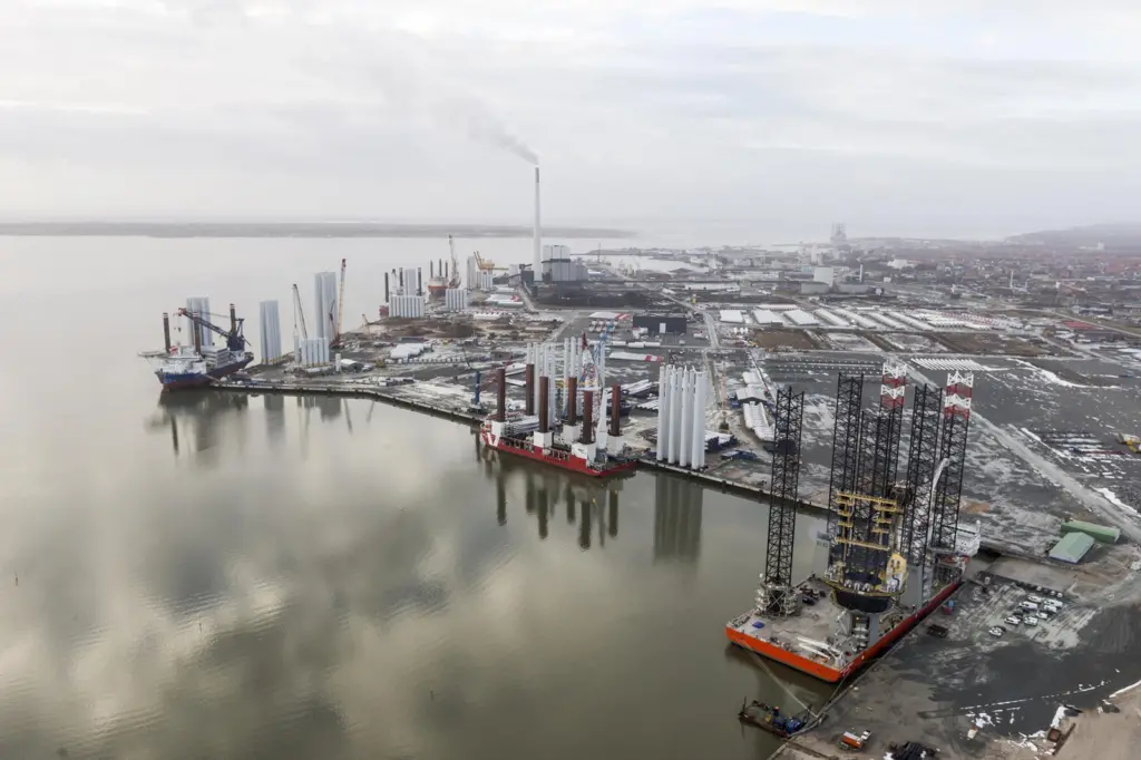 Esbjerg's commitment to wind energy-related cargoes has prompted a certain amount of flexibility. Credit: Port of Esbjerg