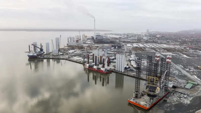 Esbjerg's commitment to wind energy-related cargoes has prompted a certain amount of flexibility. Credit: Port of Esbjerg