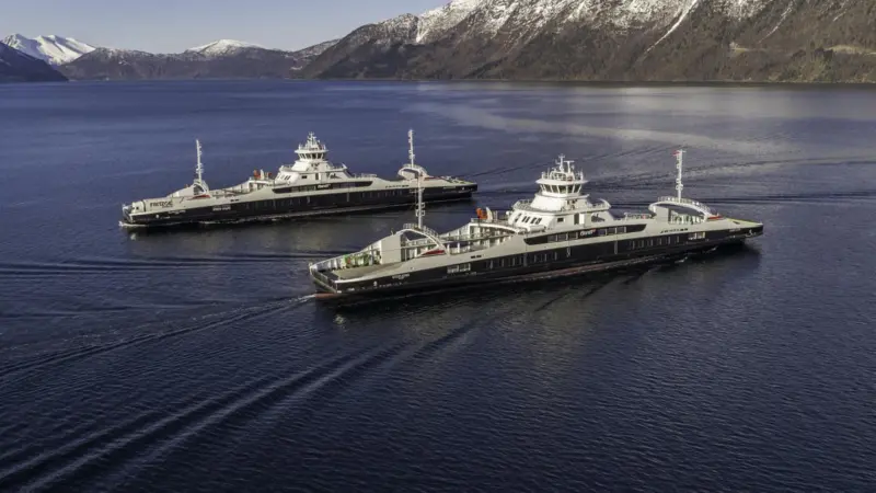 Rolls-Royce has now sold autocrossing to a total of 18 new environmentally-friendly ferries to operate along the coast of Norway