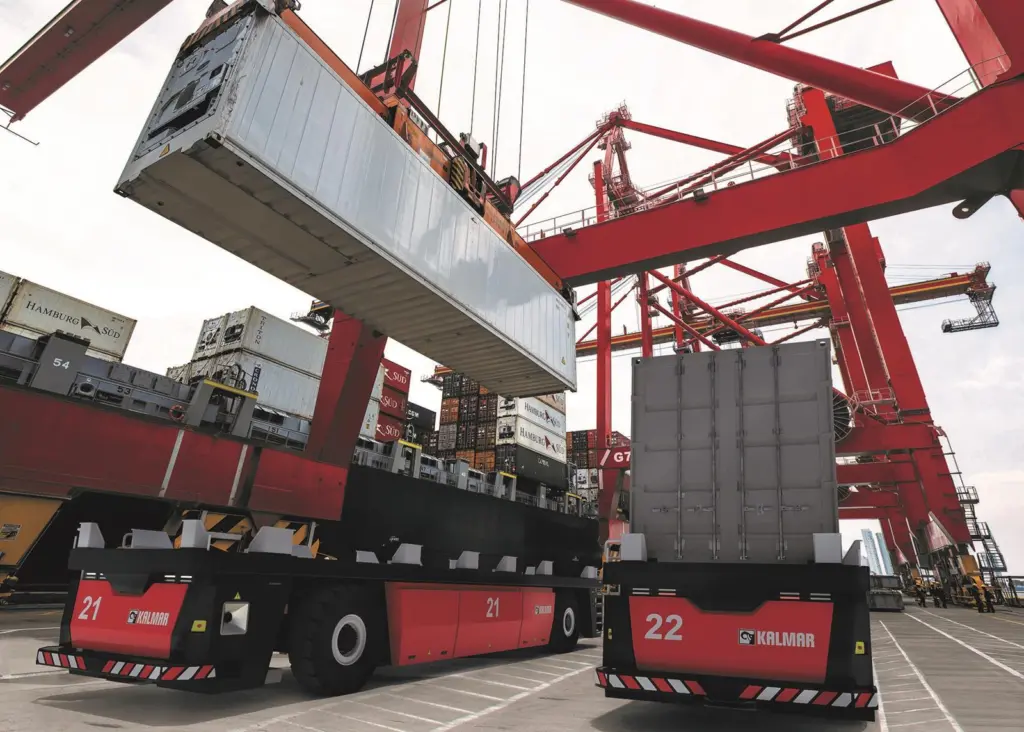 Kalmar has launched its FastCharge AGV. Credit: Kalmar