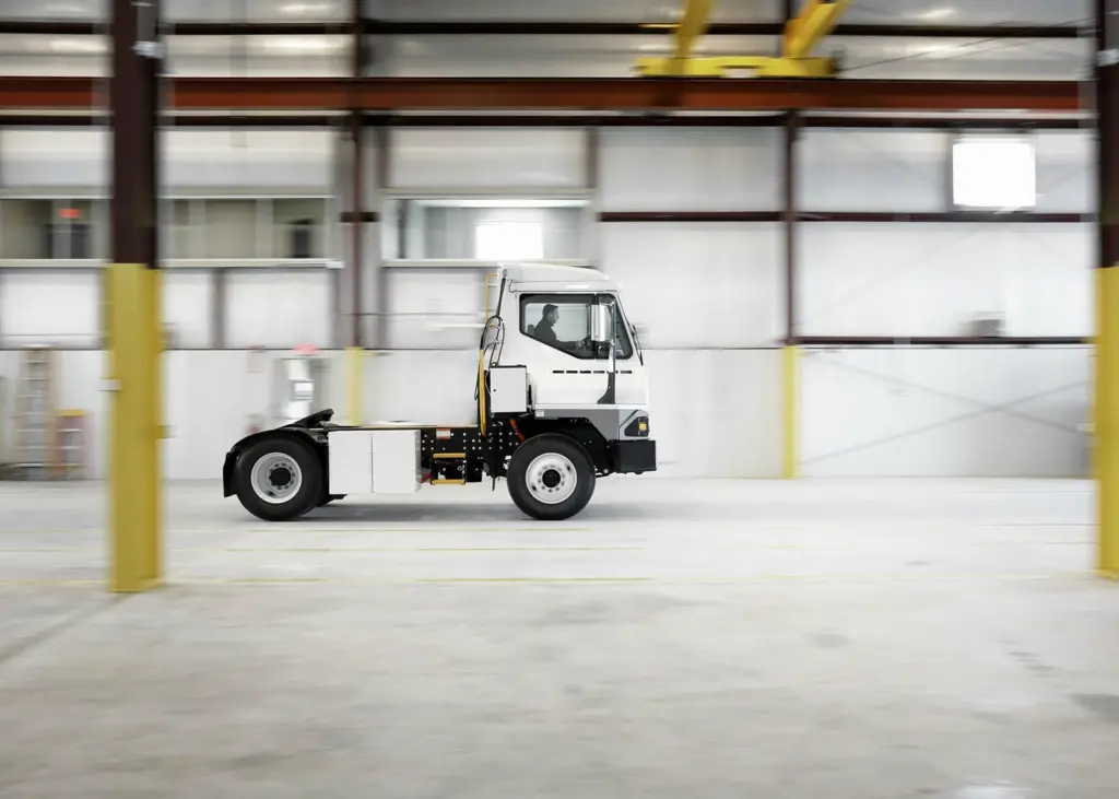 The Kalmar Ottawa Electric Terminal Tractor features the latest in Lithium-ion battery technology