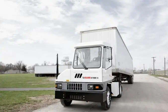 Kalmar electric terminal tractor