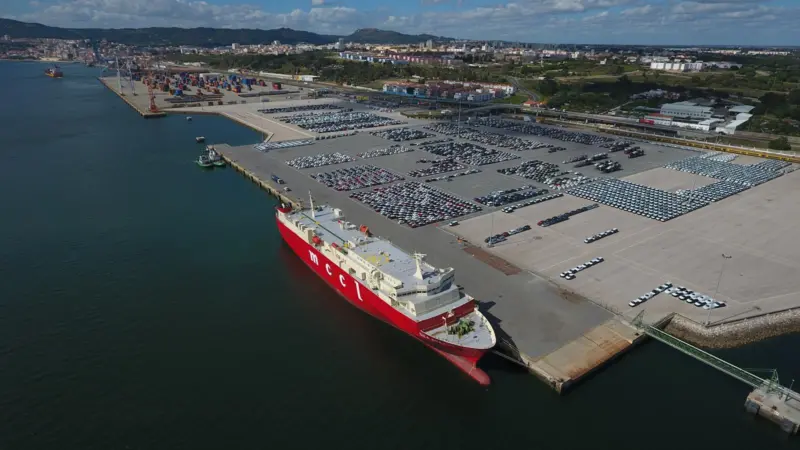 Setubal's vehicle throughput was up 38% in the first quarter of 2018. Credit: APSS