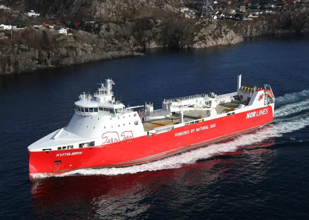 'MV Kvitbjorn' and 'MV Kvitnos' are closely aligned with Samskip's commitment to sustainable multimodal transport