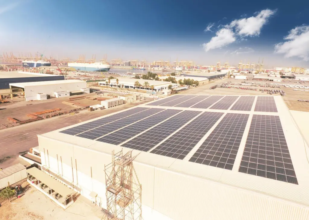 The UAE’s first green storage and warehouse facilities at DP World’s Jebel Ali Free Zone in Dubai