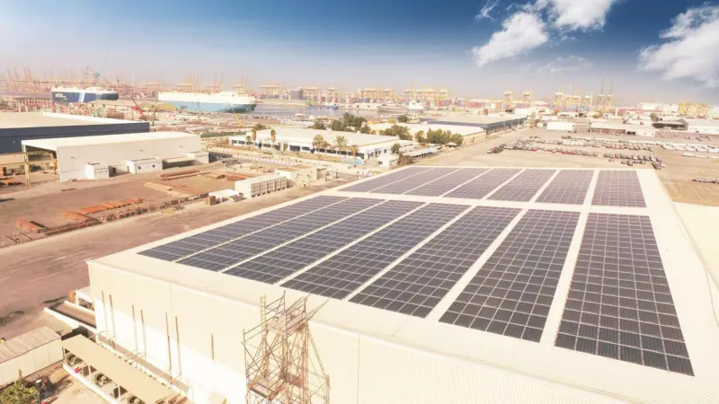 The UAE’s first green storage and warehouse facilities at DP World’s Jebel Ali Free Zone in Dubai