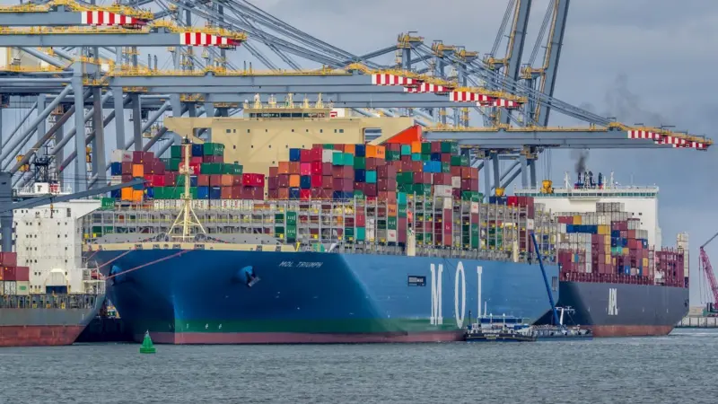 The Port of Rotterdam was the eighth-highest port in the world for cargo throughput in Q1 2018 Photo: Frans Berkelaar/flickr/CC BY-ND 2.0