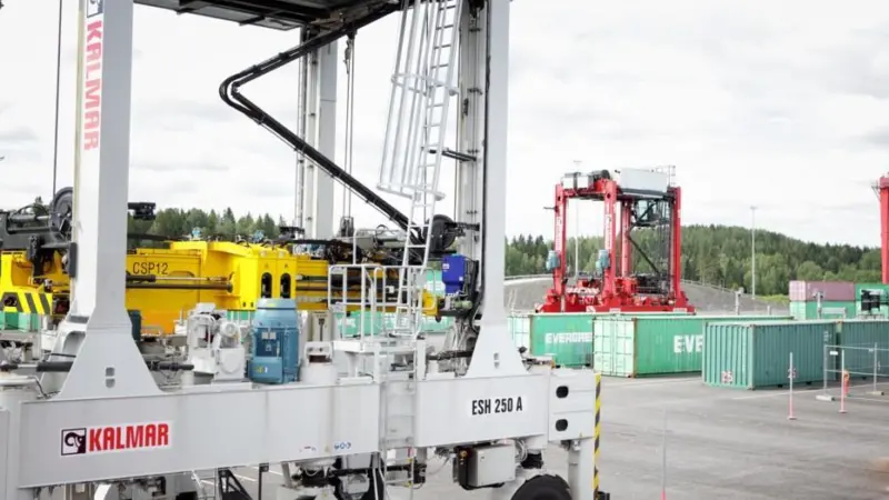 "We will see new solutions, lower prices and faster progress for technology that can also be applied to our specialised field,” Kalmar's Mr Hämäläinen said Photo: Kalmar
