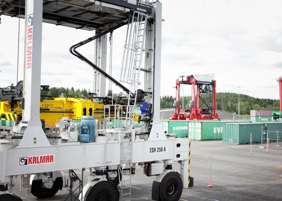 "We will see new solutions, lower prices and faster progress for technology that can also be applied to our specialised field,” Kalmar's Mr Hämäläinen said Photo: Kalmar