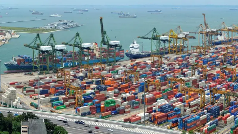 24m teu is handled by 20 dominant transhipment ports across the world each year, according to Dynamar's report Photo: Noel Reynolds/flickr/CC BY 2.0
