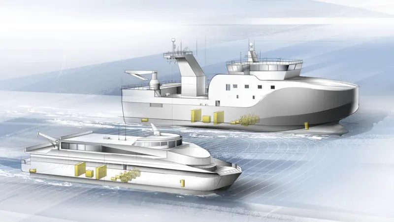 Liebherr has a new low-voltage frequency converter system for marine applications called Liduro Marine Photo: Liebherr