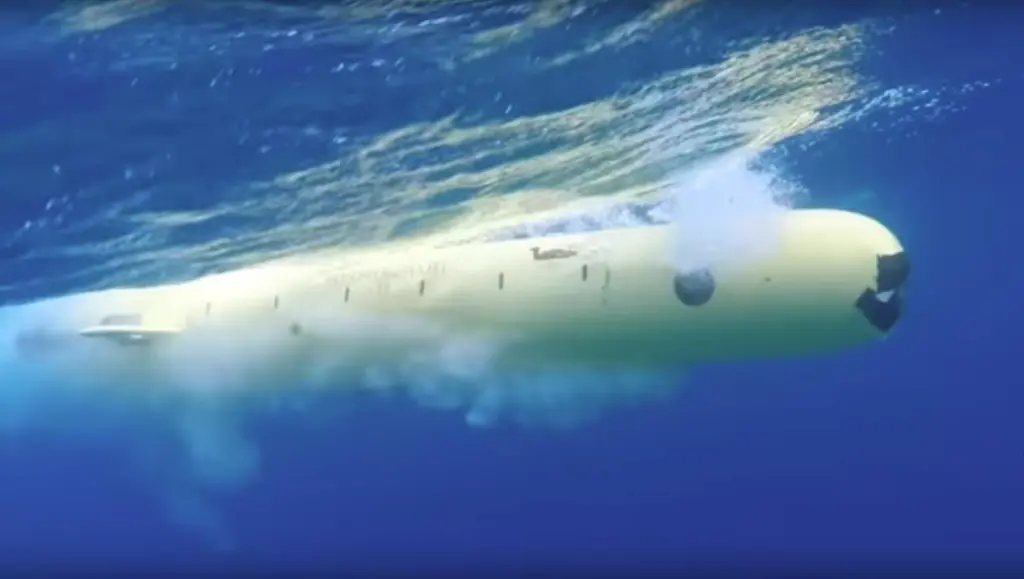The HydroCamel II is a highly manouevrable and cost-effective AUV. Credit: screenshot, YouTube: Hydro Camel