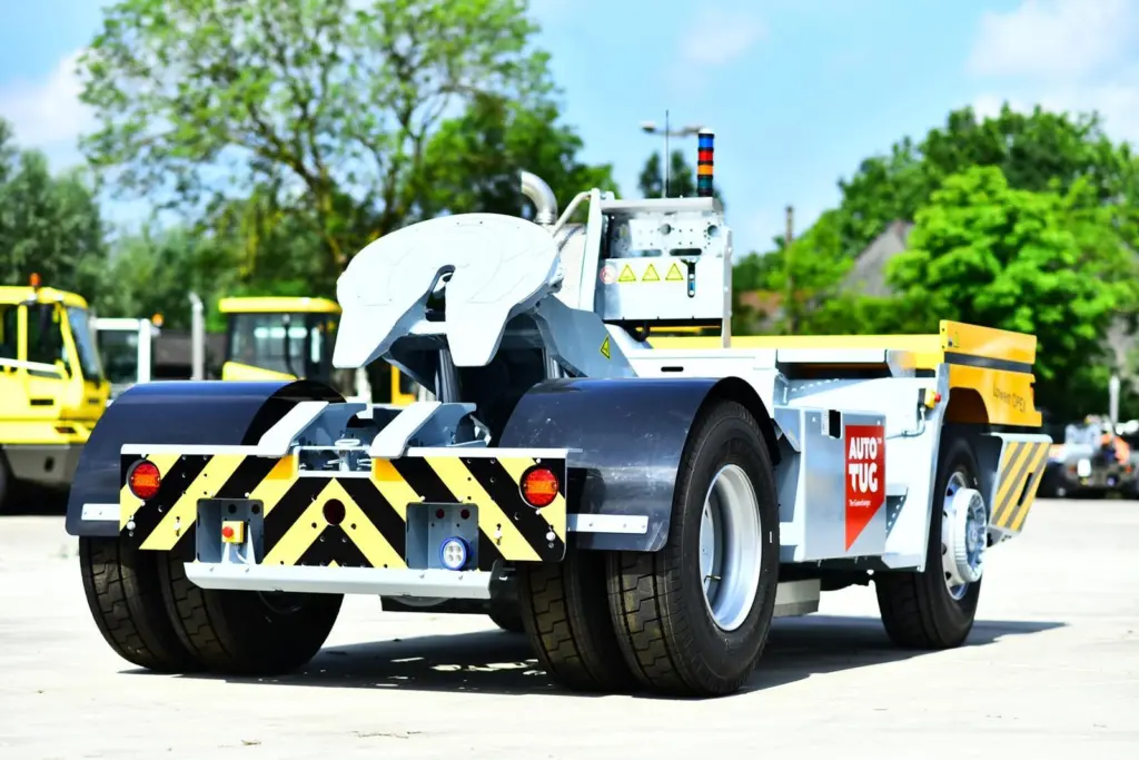 Terberg recently launched its first automated terminal tractor. Credit: Terberg