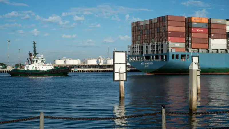 The trade war has prompted an “off the charts” imports rush at the Port of Los Angeles Photo: Edsel Little/flickr/CC BY-SA 2.0