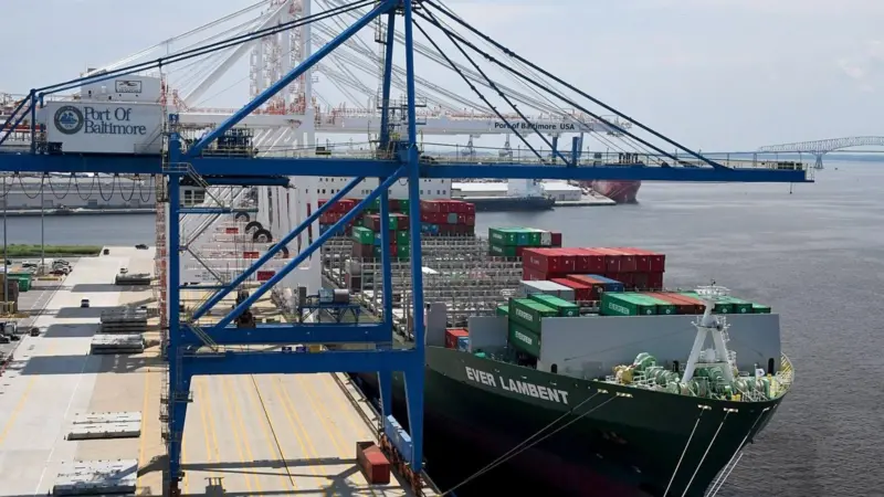 Congressman Ruppersberger fears that President Trump’s rhetoric and actions could slow down business at the harbour Photo: U.S. Army Corps of Engineers/flickr/CC BY 2.0