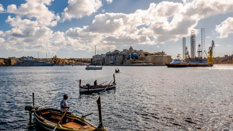 The ship arrived at the Port of Valletta at around 12:30pm GMT on Wednesday (image taken in 2017) Photo: Theo K/flickr/CC BY-SA 2.0