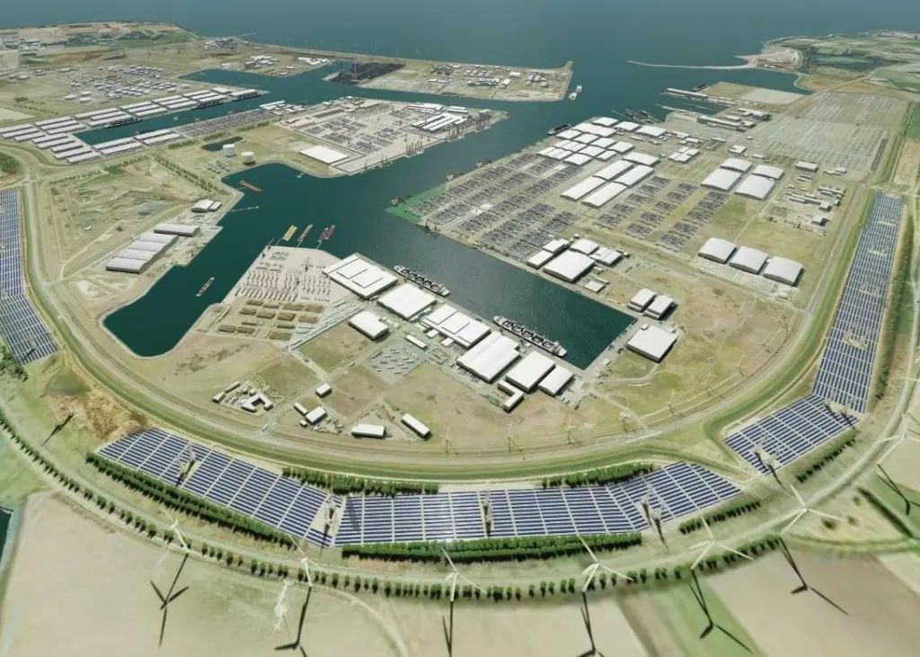 The Solarpark Scaldia is being supported by North Sea Port, as the main land owner Photo: North Sea Port