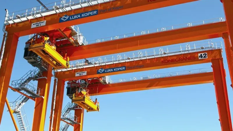 Port of Koper Konecranes cranes Photo: Konecranes