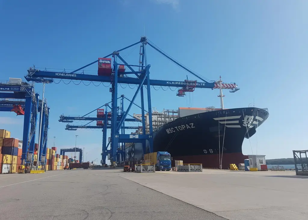 Mr Ivanov said: “The new cranes will help Klaipedos Smelte to continue growing according to its long-term vision" Photo: Konecranes