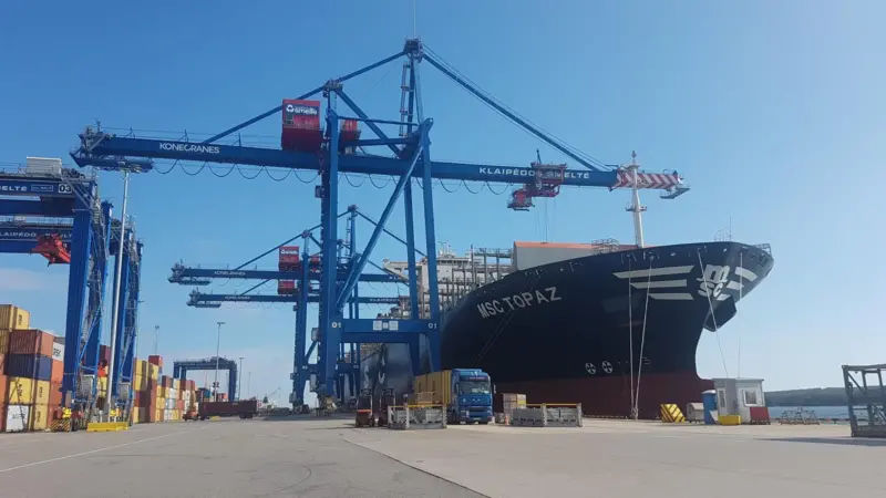 Mr Ivanov said: “The new cranes will help Klaipedos Smelte to continue growing according to its long-term vision" Photo: Konecranes