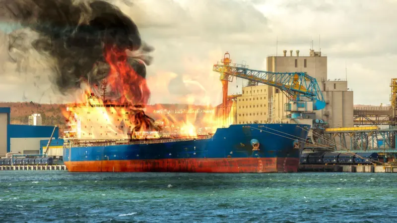 Safety risks in ports must be handled correctly. Credit: nightman1965, 123rf