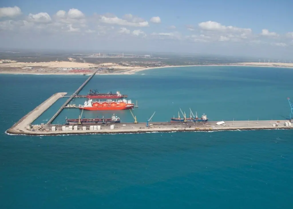 The authority will hold 30% of the Brazilian port’s shares (pictured is the Port of Pecém) Photo: Port of Rotterdam