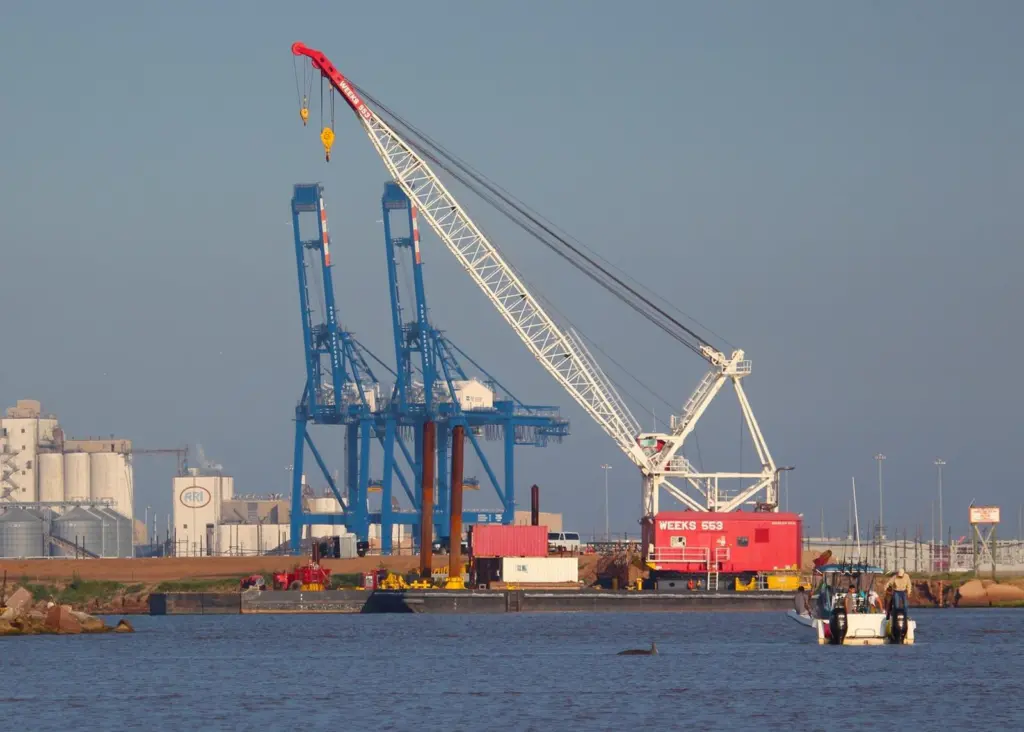 BLS combines solid-state LED lighting technology with wireless capabilities and an asset management platform (image is of Port Freeport) Photo: Roy Luck/flickr/CC BY 2.0