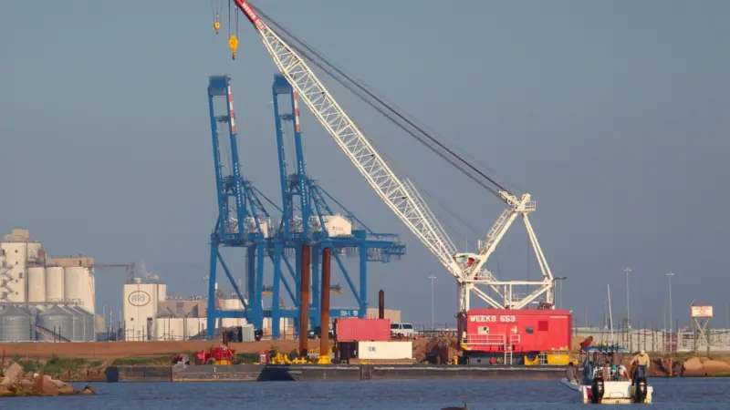 BLS combines solid-state LED lighting technology with wireless capabilities and an asset management platform (image is of Port Freeport) Photo: Roy Luck/flickr/CC BY 2.0