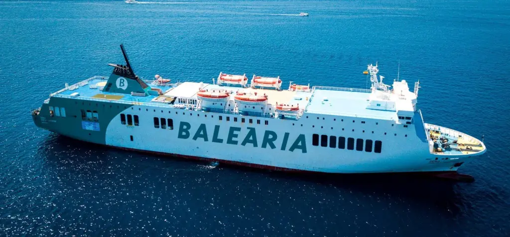 Balearia will take delivery of its first LNG powered ferries this year Photo: Balearia