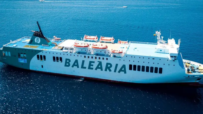 Balearia will take delivery of its first LNG powered ferries this year Photo: Balearia